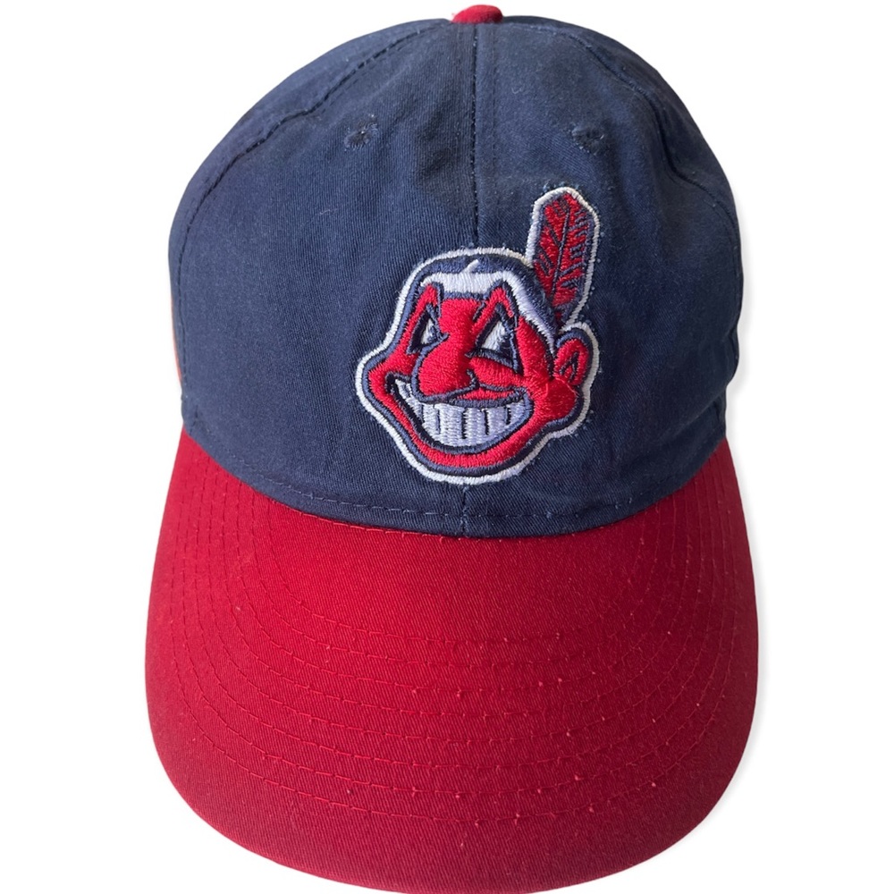 Vintage Cal Ripken Baseball YOUTH Cleveland Indians Hat by OC Sports